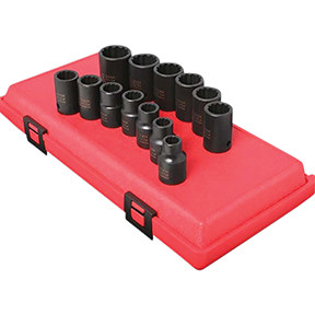1/2 IN DR. METRIC 12-POINT IMPACT SOCKET SET