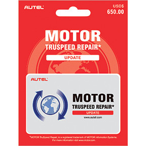 MOTOR TruSpeed Update Card
