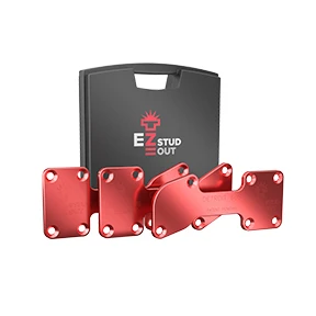 EZ Stud Out Enterprise EZS-DETMK DETROIT 60 SERIES, DD13 and DD15 templates  25 HD thin nuts  Holding grease  Carbide burr  Rugged, durable plastic case