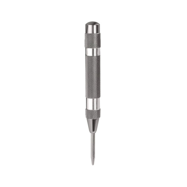 ATD Tools ATD-703 No Hammering - built-in mechanism delivers a punch just with the pressing of the head.  Tips are made from hardened tool steel and can be easily removed for resharpening or replacement  Stainless steel construction  Fully automatic