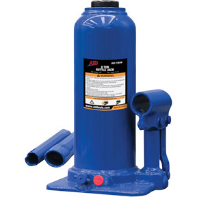 ATD Tools ATD-7383W Welded design for greater strength and eliminates leaks  Chrome plated piston and ram for increased rust resistance and durability  Extension screw for height adjustment  Overload bypass safety system prevents damage to jack 