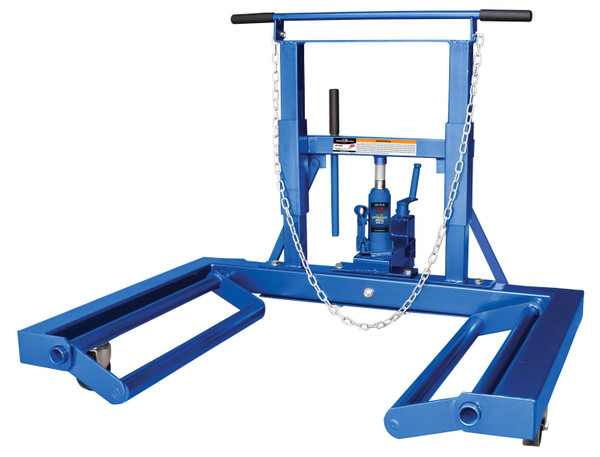 ATD Tools ATD-7227B Lift arms can be adjusted to handle different wheel combinations   Leveling screw adjusts tilt angle for precise alignment   Suitable for tire diameters of 23-5/8 - 60