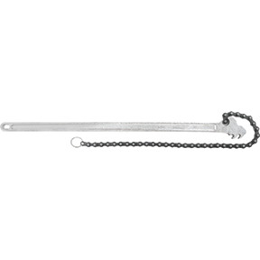 ATD Tools ATD-401 21-1/2 chain with 6-3/4 diameter capacity for use on objects of any shape  Chain wrenches are ideal for use in tight spaces  Specifications:  Rated pipe capacity: 2  Actual overall diameter capacity: 6-3/4   Chain length: 21-1/2