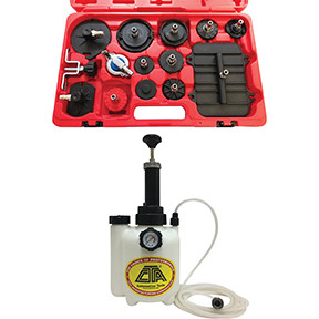 CTA Manufacturing Corporation CTA-7310M 12 Master Cylinder Adapters plus 1 Quick Coupler  Paired with #7015 Pressure Bleeder Tank will service most makes & models  Nitto fitting size: 1/2