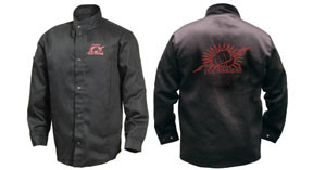 Steiner STI-1160-2X 1160-2 X 30-Inch SPS Jacket, Weldlite Black 9-Ounce Flame Retardant Cotton, 2X-Large