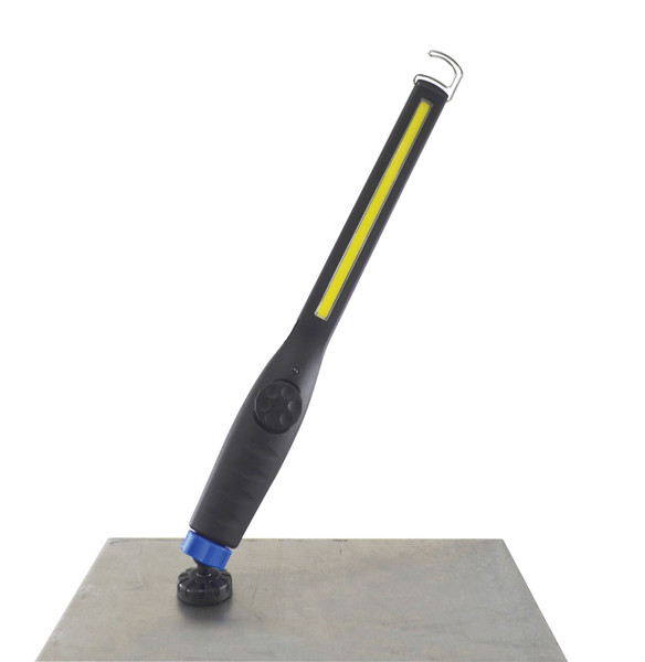 Astro Pneumatic AST-40SLMAX New MAX model features massive 3,350mAh lithium battery  13 hr work time at 50% power, or 3.5 hrs at full power  Adjust dial power switch from 0-450 lumens  New collapsible hook design  Ultra strong 20 lb. magnetic swivel