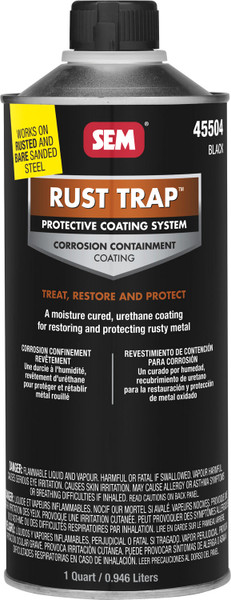 SEM Products SEM-45504 RUST TRAP - BLACK QT
