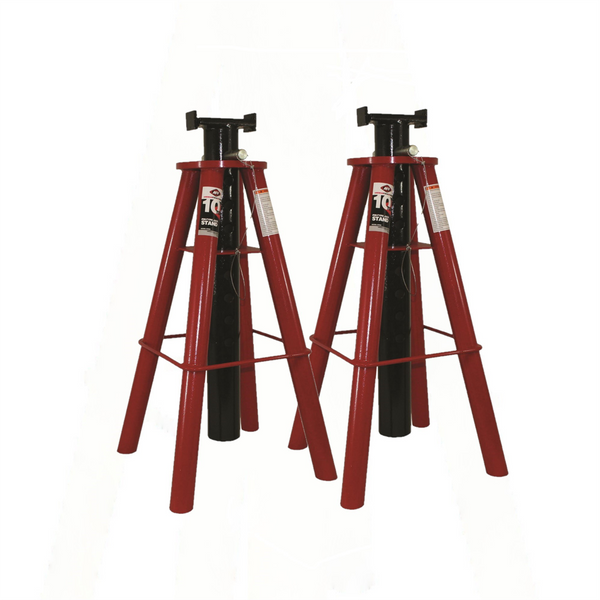 American Forge & Foundry AFF-3310B 10 Ton High Height Jack Stand Set