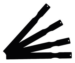 GL Enterprises GLE-2100 PLASTIC PAINT PADDLES - STIRRI