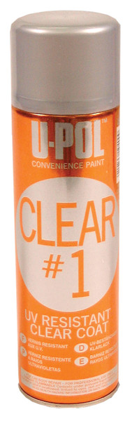 U-POL Products UPL-UP0796 0796 Clear CLEAR#1 High Gloss Coat - 450ml