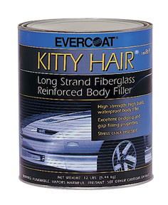 Fibre Glass-Evercoat FIB-868 *H* KITTY HAIR, QUART