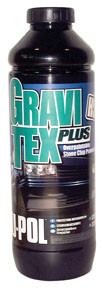 U-POL Products UPL-UP0721 0721 Black GRAVITEX PLUS HS Stone Chip Protector - 1 Liter