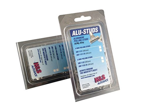 H & S Autoshot UNI-1142 Uni-Stud Al/Mg 4.0mm 250 Ct
