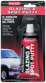 Bondo BND-907 4.5 OZ GLAZING & SPOT PUTTY