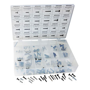 ATD Tools ATD-39359 185-Piece Universal Master Trim Screw Assortment