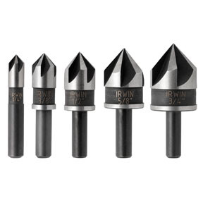 Vise Grip AHN-1877791 Irwin Hanson 5Piece Countersink Set
