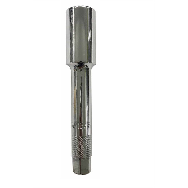 VIM Tools VIM-SPMED1316 13/16 6 pt. extra deep dual drive 3/8 x 16 mm spark plug socket  5 7/8 long.