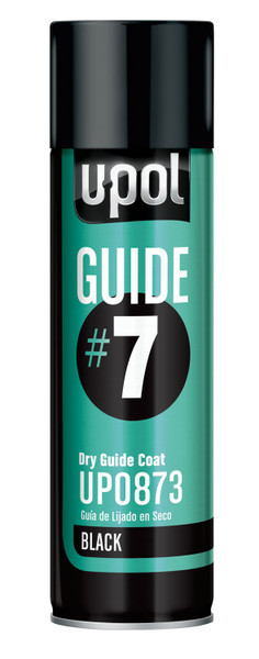 U-POL Products UPL-UP0873 A dry powder guide coat used to highlight and identify surface imperfections when sanding fillers or primers.  Does not clog or block abrasives