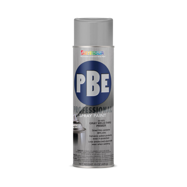 Seymour of Sycamore, Inc. SEY-20-1675 A durable, zinc enhanced coating that protects all metal surfaces  Dry film is 86% pigment which results in less smoke and electrode wear when welding, and cuts faster than 100% zinc rich coatings