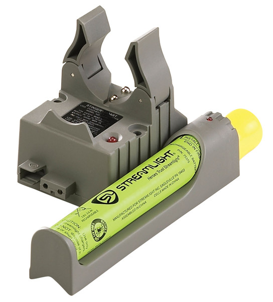 Streamlight STL-75277 Smart PiggyBack Charger Holder & Battery for Stinger Classic Rechargeable LED Flashlight
