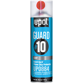 U-POL Products UPL-UP0884 A textured, durable coating to protect against stone chips, salt, moisture and rust. Includes two nozzles to recreate a variety of OEM textures.