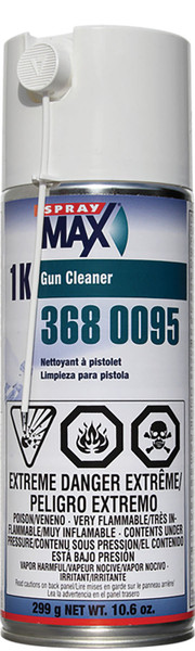 Spraymax SPM-3680095 For solvent or waterborne basecoats  Cleans SprayMax nozzles to extend life  Comes with lancet