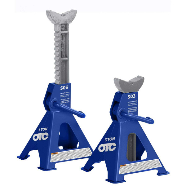 OTC Tools & Equipment OTC-S03 Meets ASME PASE-2019 safety standards  Limited Lifetime Warranty  Ideal size for holding utility vans, full size sedans, full size pickups and SUVs and other personal passenger vehicles.   Formed and welded high-quality