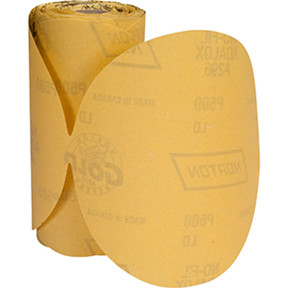 Norton NTN-6176 P-graded premium aluminum oxide abrasive produces a quick, cool cut and a more consistent surface finish Strong C-weight high latex/paper backing resists tearing while staying conformable and flexible Water-based, non-loading (No-Fil)