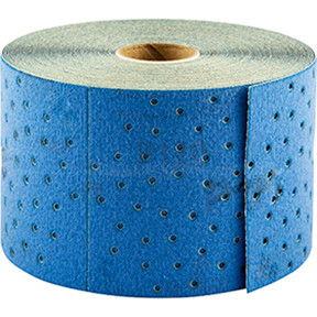 Norton NTN-06118 P-graded, seeded-gel ceramic alumina abrasive and laser-cut, spiral, vacuum hole design maximizes dust extraction for clean work environment and less contamination, and delivers a cool, fast, consistent cut rate and longer life than