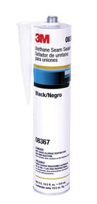 3M Company MMM-8367 URETHANE SEAM SEALER BLACK 310ML CARTRIDGE