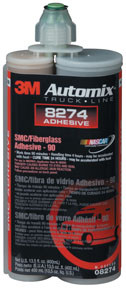 3M Company MMM-8274 AUTOMIX  TRUCK LINE SMC/ FIBERGLASS REPAIR ADHESI