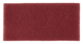 3M Company MMM-64659 DURABLE FLEX HAND PADS MAROON 4-1/2 X 9