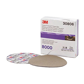 3M Company MMM-30806 6IN TRIZACT FOAM DISC P8000