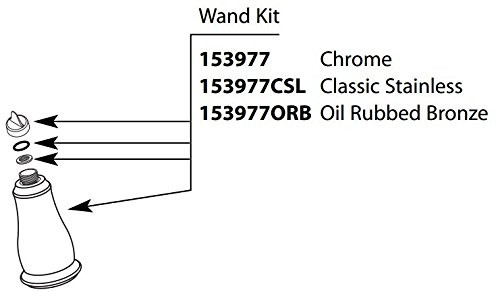 CSI 153977 Moen Wand for Kitchen Faucets, Oil Rubbed Bronze