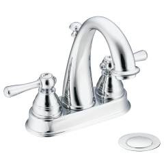 6121 Chrome two-handle bathroom faucet Chrome