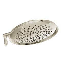 CSI S1311EPNL Moen Isabel 8" Eco-Performance Two-Function Showerhead with Immersion Technology at 2.0 GPM Flow Rate, Nickel