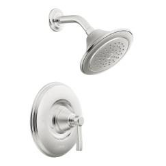 CSI TS2212 Moen ORB-2570 Rothbury Posi-Temp Shower Only with Valve, Oil Rubbed Bronze