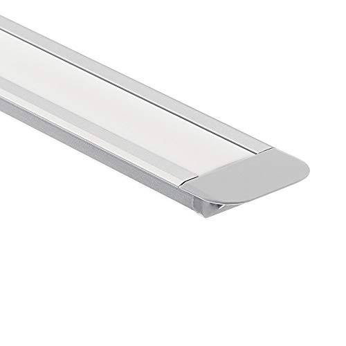 Kichler TE Standard Series 8 Kit Shallow Well Recessed Channel Silver 1TEK1SWRC8SIL