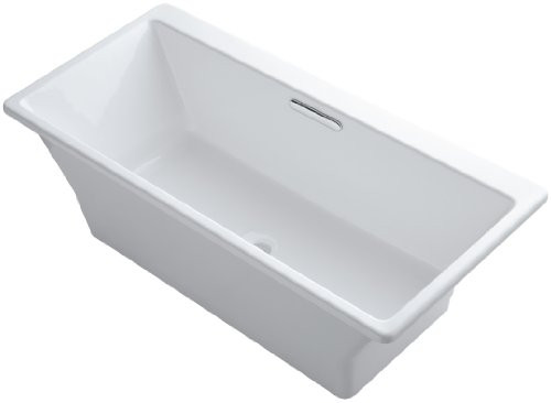 Kohler K-819-F62-0 Kohler Rêve Cast Iron Bath W/Float Base