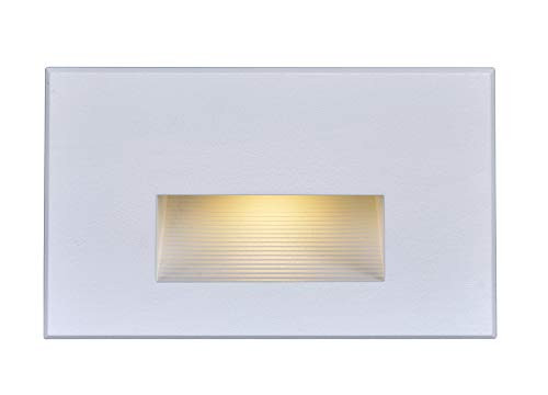 Nuvo 65/407 Nuvo LED Horizontal Step Light; 5W; White Finish; 120V
