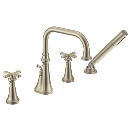 Moen TS44506BN Moen Brushed nickel two-handle roman tub faucet