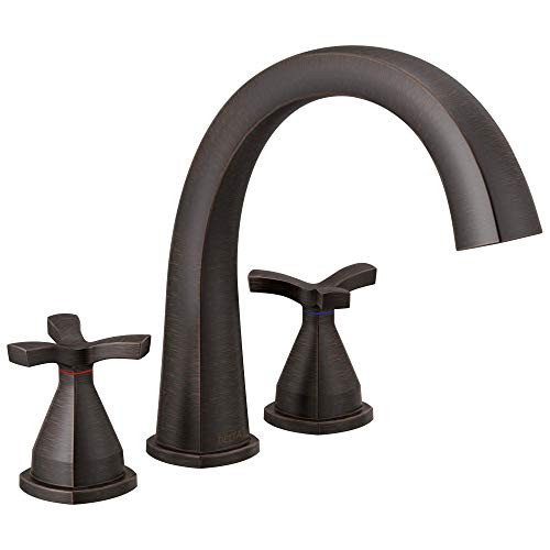 Delta T27776-RB Delta Stryke Three Hole Roman Tub Trim - Venetian Bronze