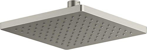 Kohler K-26148-G-BN Kohler Honestysquare Rainhead, 8” 1.75 Gpm