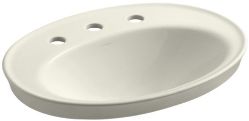 Kohler K-2075-8-96 Kohler Serif Lav, Self-Rimming, 8Cc