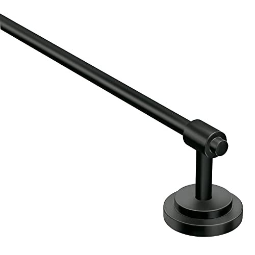 Moen MDN0724BL MATTE BLACK TOWEL BAR