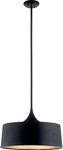 Kichler KK52097BK PENDANT/SEMI FLUSH 1LT