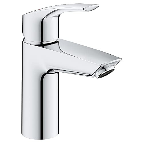 Grohe G32643003 SINGLE HOLE SINGLE-HANDLE S-SIZE BATHROOM FAUCET 1.2 GPM LESS DRAIN