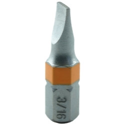 K Tool International KTI18123 1/4" Drive Slotted Bit 3/16