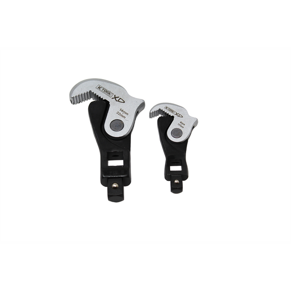 2pc Spring Crowfoot Wrench Set