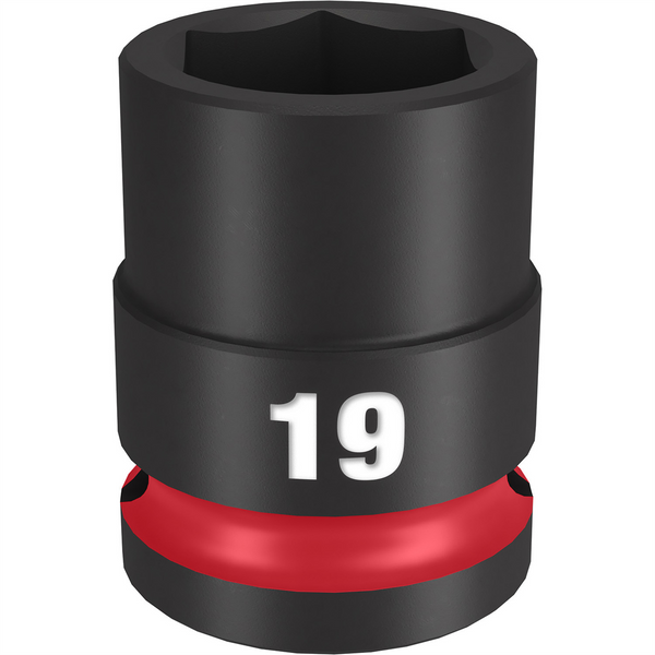 SHOCKWAVE Impact Dutyâ„¢ 1/2Drive 19MM Standard 6 Point Socket